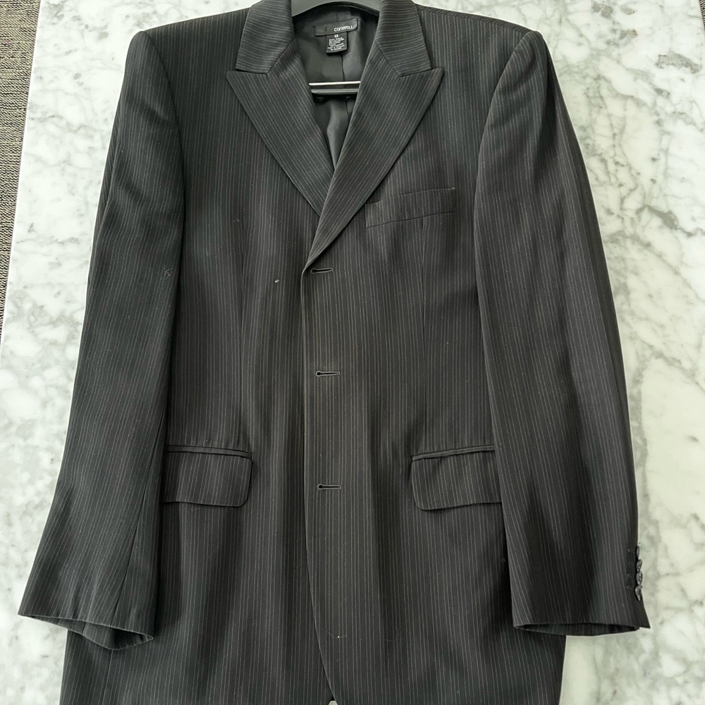 Black stripped H&M suit!